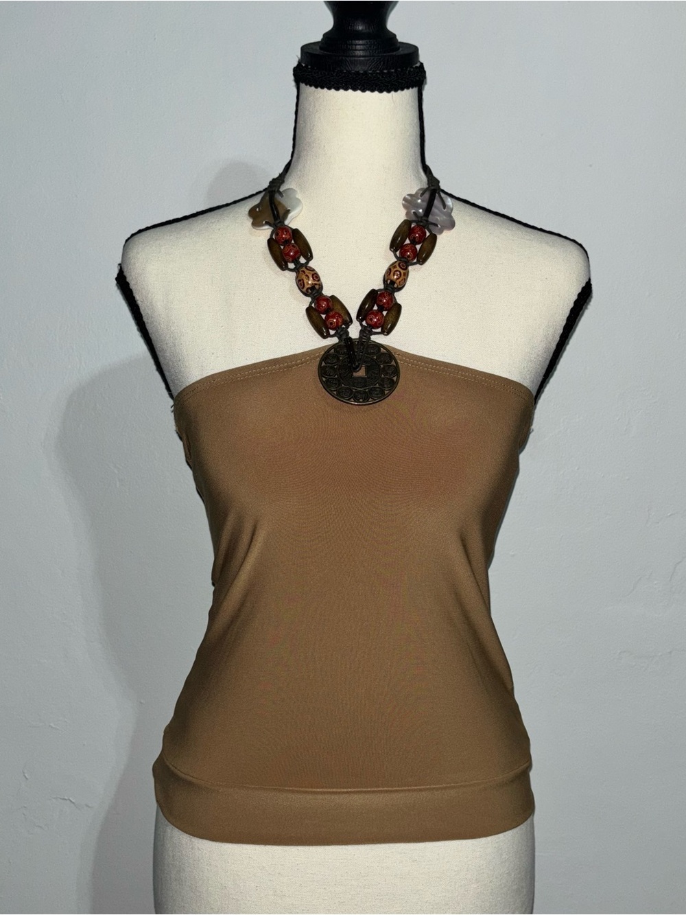 Y2K Papaya Halter Top
